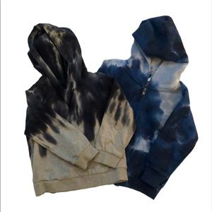 Tie dye Hoodies size 2t and 3t